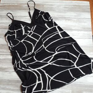 Secret Treasures Black/off white chemise